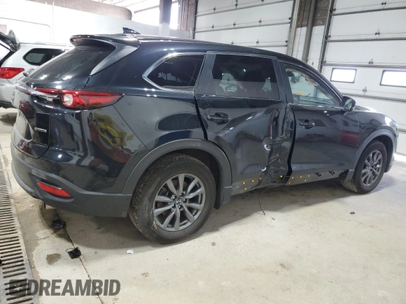 2022 Mazda CX-9 Sport with VIN JM3TCBBY3N0602814, listed as a Copart auction lot 66656674 with 35,841 mi miles and Non Repairable. Bid and sale history available at carsss.com. Image 3.