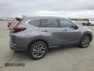 2020 Honda CR-V EX with VIN 2HKRW2H59LH671546, listed as a Copart auction lot 48035615 with 143,298 mi miles and Salvage Title. Bid and sale history available at carsss.com. Image 3.