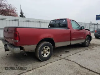 2002 Ford F-150 XL with VIN 1FTRF17W72KA58135, listed as a Copart auction lot 85651364 with 290,703 mi miles and Clean Title. Bid and sale history available at carsss.com. Image 3.