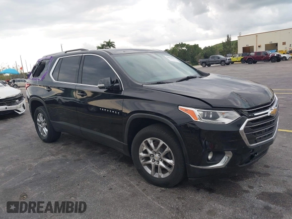 2018 Chevrolet Traverse LT Cloth with VIN 1GNERGKW2JJ119838, listed as a IAAI auction lot 42193729 with 31,312 mi miles and . Bid and sale history available at DreamBid. Image 1.