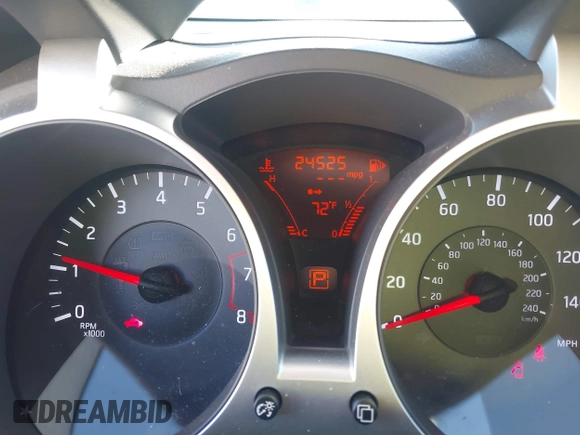 2012 Nissan Juke SL with VIN JN8AF5MR5CT101826, listed as a IAAI auction lot 41053272 with 24,525 mi miles. Bid and sale history available at carsss.com. Image 7.