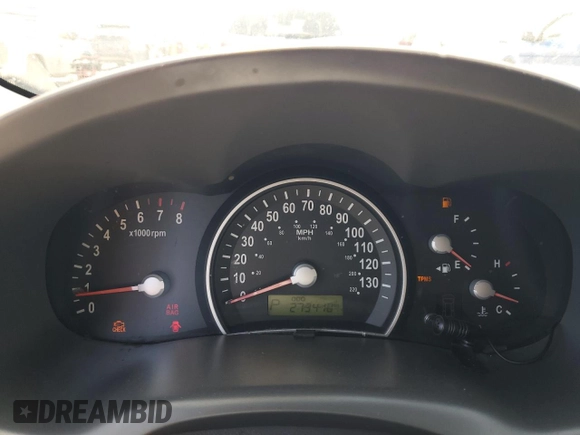 2006 Kia Sedona LX with VIN KNDMB233166078323, listed as a Copart auction lot 60902594 with 273,410 mi miles and Clean Title. Bid and sale history available at carsss.com. Image 9.