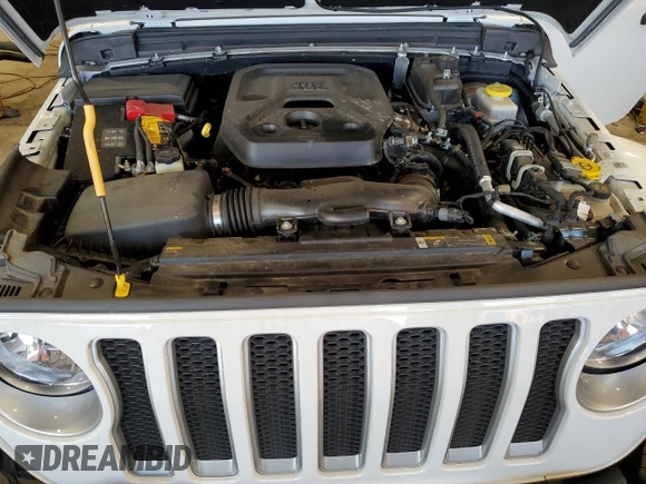 2023 Jeep Wrangler Sahara with VIN 1C4HJXEN1PW659600, listed as a Copart auction lot 85228074 with 21,623 mi miles and Salvage Title. Bid and sale history available at carsss.com. Image 11.