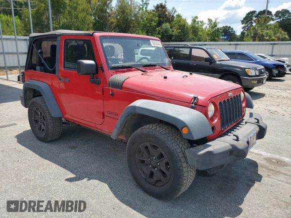 2014 Jeep Wrangler Sport z VIN 1C4AJWAG2EL147510, wystawiony jako Copart lot #62452445 z przebiegiem 132 941 mil mil oraz Czysty tytuł • Clean title. Historia ofert i sprzedaży dostępna na DreamBid. Obrazek 4.