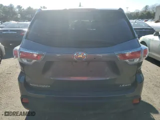 2016 Toyota Highlander LE with VIN 5TDBKRFHXGS301659, listed as a Copart auction lot 88334035 with 120,093 mi miles and Salvage Title. Bid and sale history available at carsss.com. Image 6.