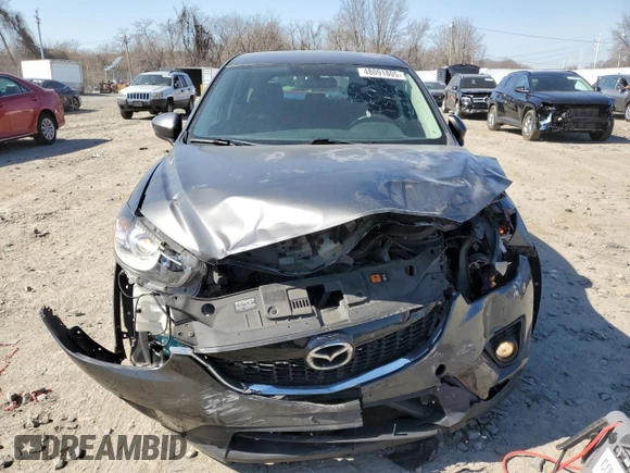 2014 Mazda CX-5 Touring with VIN JM3KE2CY0E0322059, listed as a Copart auction lot 48091805 with 212,889 mi miles and Salvage Title. Bid and sale history available at carsss.com. Image 5.