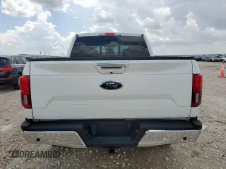 2020 Ford F-150 XL with VIN 1FTEW1C40LKE64326, listed as a Copart auction lot 63694335 with 42,376 mi miles and Salvage title. Bid and sale history available at DreamBid. Image 6.
