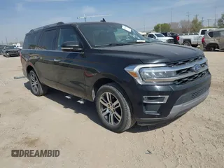 2023 Ford Expedition Max Limited with VIN 1FMJK1K82PEA12358, listed as a IAAI auction lot 41823285 with 56,291 mi miles and . Bid and sale history available at DreamBid. Image 1.