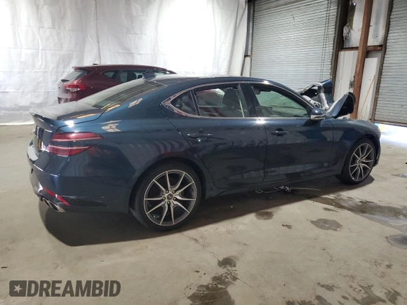 2023 Genesis G70 2.0T z VIN KMTG34TA3PU125824, wystawiony jako Copart lot #60723445 z przebiegiem Nie podano mil oraz Nie do naprawy • Non repairable. Historia ofert i sprzedaży dostępna na DreamBid. Obrazek 3.