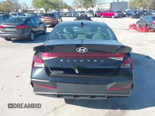 2024 Hyundai Elantra SE with VIN KMHLL4DG9RU802003, listed as a IAAI auction lot 41684367 with 2,760 mi miles and . Bid and sale history available at DreamBid. Image 16.