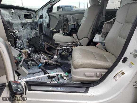 2010 Acura RDX Tech Pkg with VIN 5J8TB2H51AA004820, listed as a Copart auction lot 44448825 with 0 mi miles and Salvage Title. Bid and sale history available at carsss.com. Image 7.