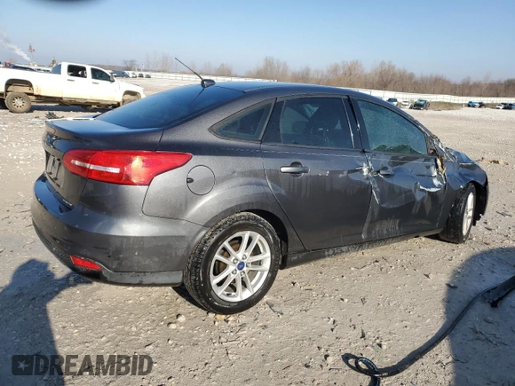 2015 Ford Focus SE with VIN 1FADP3F24FL375412, listed as a Copart auction lot 52506845 with 141,647 mi miles and Salvage Title. Bid and sale history available at carsss.com. Image 3.