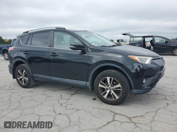 2018 Toyota RAV4 XLE with VIN 2T3WFREV4JW429334, listed as a Copart auction lot 56934855 with 117,761 mi miles and Salvage title. Bid and sale history available at DreamBid. Image 4.