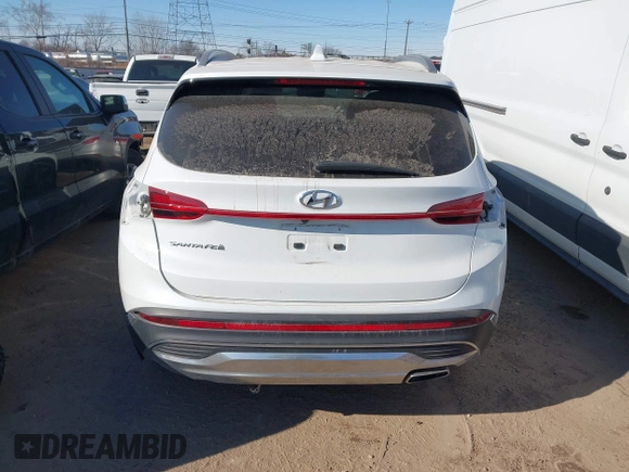 2021 Hyundai Santa Fe Essential with VIN 5NMS24AJ7MH365976, listed as a IAAI auction lot 41393729 with 72,149 mi miles. Bid and sale history available at carsss.com. Image 16.
