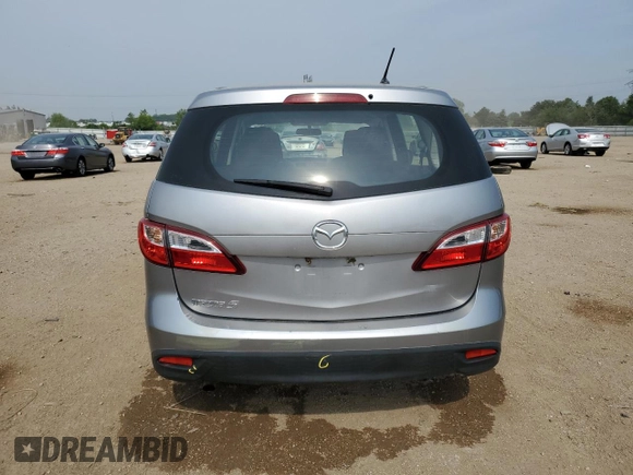 2015 Mazda 5 Sport with VIN JM1CW2BL4F0181336, listed as a Copart auction lot 60156025 with 72,079 mi miles and Salvage title. Bid and sale history available at DreamBid. Image 6.