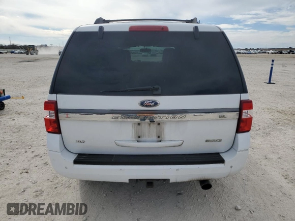 2015 Ford Expedition EL XLT with VIN 1FMJK1HT7FEF15507, listed as a Copart auction lot 88758225 with 174,128 mi miles and Salvage Title. Bid and sale history available at carsss.com. Image 6.