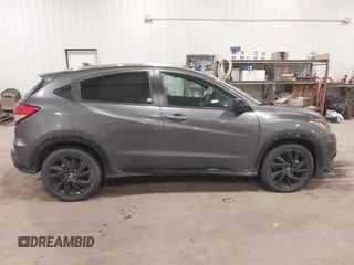 2022 Honda HR-V Sport with VIN 3CZRU6H13NM764581, listed as a IAAI auction lot 41206113 with 28,435 mi miles. Bid and sale history available at carsss.com. Image 13.