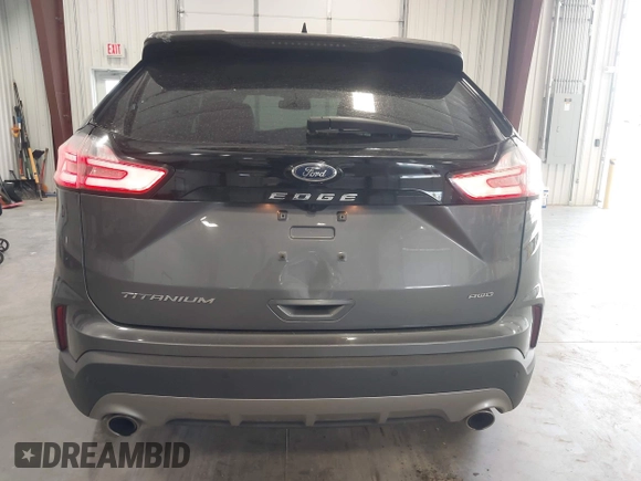 2022 Ford Edge Titanium with VIN 2FMPK4K96NBB06191, listed as a IAAI auction lot 42097951 with 50,792 mi miles. Bid and sale history available at carsss.com. Image 16.