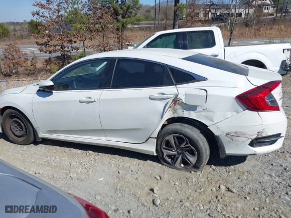 2019 Honda Civic Sedan LX with VIN 19XFC2F62KE035433, listed as a IAAI auction lot 41632289 with 116,076 mi miles. Bid and sale history available at carsss.com. Image 14.