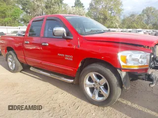 2006 Dodge 1500 SLT with VIN 1D7HA18N46S617684, listed as a IAAI auction lot 41875832 with 169,624 mi miles and . Bid and sale history available at carsss.com. Image 1.
