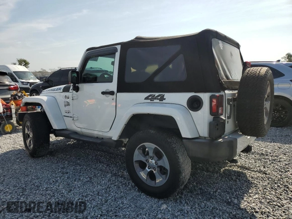 2016 Jeep Wrangler Sahara с VIN 1C4AJWBG4GL234262, выставлен на аукционе Copart как лот 58742355 с пробегом 133 152 миль миль и Списание • Salvage title. История ставок и продаж доступна на DreamBid. Изображение 2.