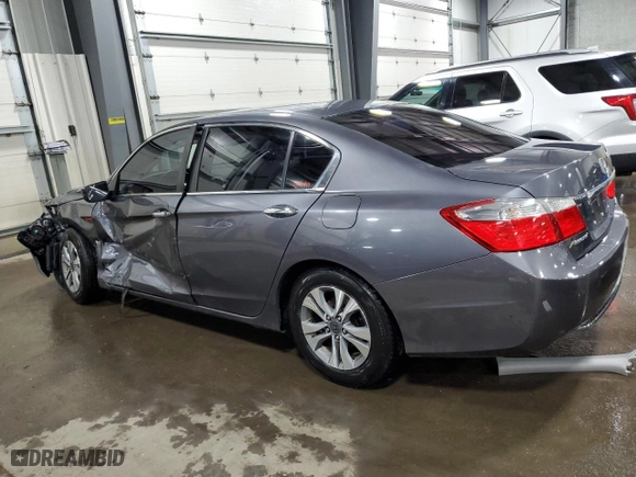 2013 Honda Accord Sdn LX with VIN 1HGCR2F39DA261130, listed as a Copart auction lot 48739895 with 137,694 mi miles and Salvage Title. Bid and sale history available at carsss.com. Image 2.