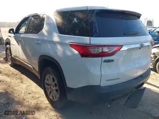 2021 Chevrolet Traverse LS with VIN 1GNERFKW5MJ190403, listed as a IAAI auction lot 41152841 with 63,138 mi miles. Bid and sale history available at carsss.com. Image 3.