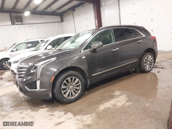 2017 Cadillac XT5 Luxury AWD with VIN 1GYKNDRS8HZ117168, listed as a IAAI auction lot 41394148 with 108,407 mi miles. Bid and sale history available at carsss.com. Image 2.