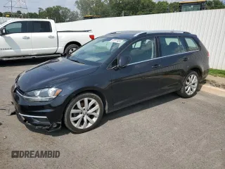 2018 Volkswagen Golf SportWagen SEL with VIN 3VWL17AU7JM756988, listed as a Copart auction lot 67511424 with 53,358 mi miles and Salvage Title. Bid and sale history available at carsss.com. Image 1.