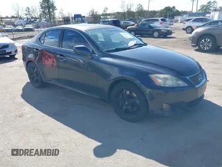 2007 Lexus IS 350 with VIN JTHBE262272012095, listed as a IAAI auction lot 41826318 with 171,600 mi miles and . Bid and sale history available at DreamBid. Image 1.