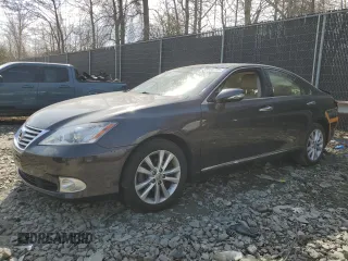 2012 Lexus ES with VIN JTHBK1EG7C2504440, listed as a Copart auction lot 50044775 with 255,978 mi miles and Salvage Title. Bid and sale history available at carsss.com. Image 1.