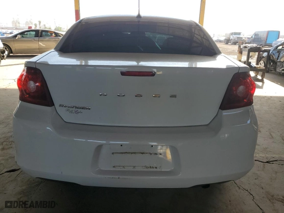 2011 Dodge Avenger Lux with VIN 1B3BD2FB4BN548785, listed as a Copart auction lot 71314564 with 158,945 mi miles and Salvage Title. Bid and sale history available at carsss.com. Image 6.