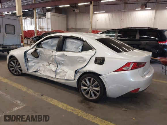 2015 Lexus IS 250 with VIN JTHBF1D27F5047352, listed as a IAAI auction lot 41573703 with 1 mi miles. Bid and sale history available at carsss.com. Image 3.