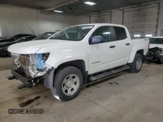 2021 Chevrolet Colorado 4WD Work Truck with VIN 1GCGTBEN5M1145380, listed as a Copart auction lot 83498474 with 76,219 mi miles and Salvage title. Bid and sale history available at DreamBid. Image 1.