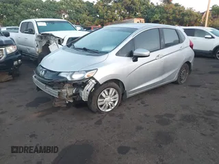 2015 Honda Fit LX with VIN 3HGGK5H5XFM731533, listed as a IAAI auction lot 41601419 with 53,922 mi miles. Bid and sale history available at carsss.com. Image 21.