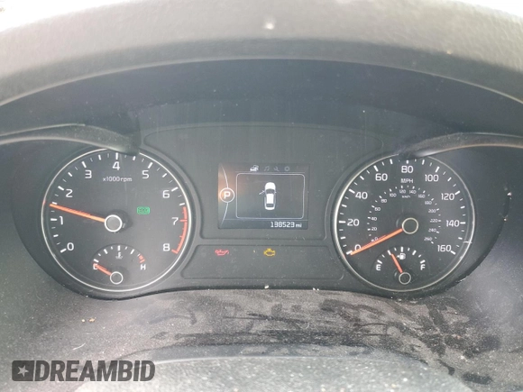 2018 Kia Optima LX with VIN 5XXGT4L30JG269084, listed as a Copart auction lot 46328535 with 138,523 mi miles and Salvage Title. Bid and sale history available at carsss.com. Image 9.