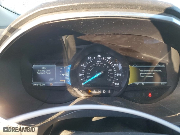 2017 Ford Edge Titanium with VIN 2FMPK4K83HBB86285, listed as a Copart auction lot 87612085 with 94,846 mi miles and Salvage Title. Bid and sale history available at carsss.com. Image 9.