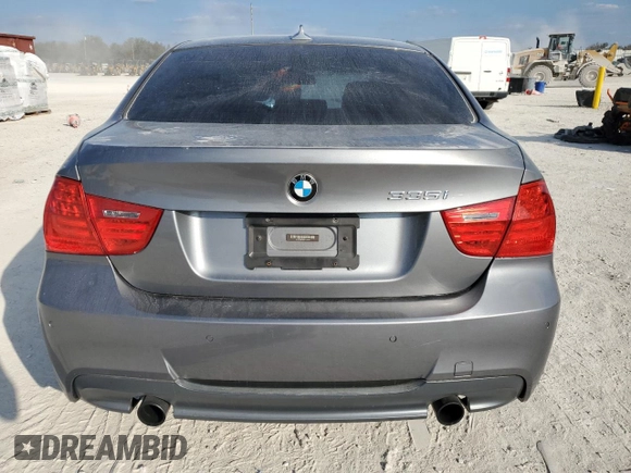 2011 BMW 3 Series 335i with VIN WBAPM5C58BE578468, listed as a Copart auction lot 44520795 with 141,162 mi miles and Salvage Title. Bid and sale history available at carsss.com. Image 6.