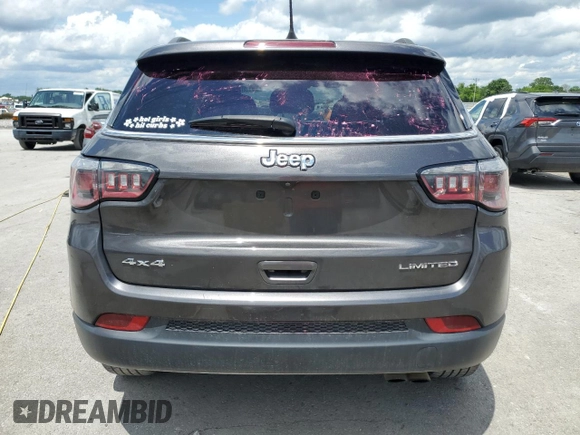 2020 Jeep Compass High Altitude z VIN 3C4NJDCB3LT123497, wystawiony jako Copart lot #59130385 z przebiegiem 107 582 mil mil oraz Czysty tytuł • Clean title. Historia ofert i sprzedaży dostępna na DreamBid. Obrazek 6.