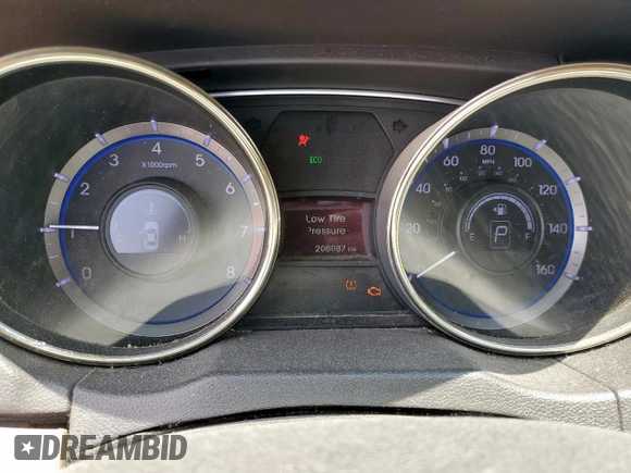 2012 Hyundai Sonata Limited z VIN 5NPEC4AB2CH462037, wystawiony jako Copart lot #49493135 z przebiegiem 208 087 mil mil oraz Szkoda całkowita • Salvage title. Historia ofert i sprzedaży dostępna na DreamBid. Obrazek 9.