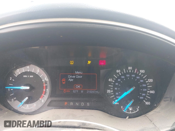 2013 Ford Fusion SE with VIN 3FA6P0H72DR274982, listed as a IAAI auction lot 42050722 with 219,247 mi miles. Bid and sale history available at carsss.com. Image 7.