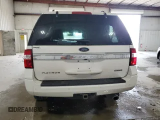 2017 Ford Expedition Platinum with VIN 1FMJU1MTXHEA51986, listed as a Copart auction lot 54966625 with Not provided miles and Salvage title. Bid and sale history available at DreamBid. Image 6.