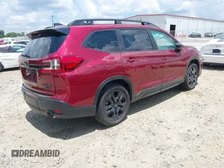 2024 Subaru Ascent Onyx with VIN 4S4WMAHD7R3444141, listed as a IAAI auction lot 42154679 with 20,596 mi miles and . Bid and sale history available at DreamBid. Image 4.
