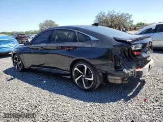 2018 Honda Accord Sedan Sport 1.5T with VIN 1HGCV1F35JA150365, listed as a Copart auction lot 50226995 with 160,584 mi miles and Salvage Title. Bid and sale history available at carsss.com. Image 2.