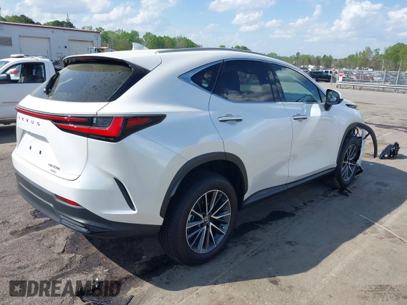 2025 Lexus NX 350h Premium with VIN JTJGKCEZ6S5028826, listed as a IAAI auction lot 41966577 with 3,936 mi miles and . Bid and sale history available at DreamBid. Image 4.