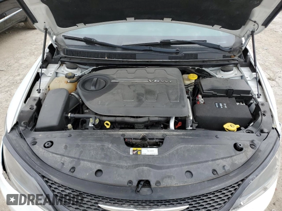 2016 Chrysler 200 S z VIN 1C3CCCBG4GN111295, wystawiony jako Copart lot #53568965 z przebiegiem 81 101 mil mil oraz Szkoda całkowita • Salvage title. Historia ofert i sprzedaży dostępna na DreamBid. Obrazek 12.