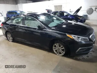2017 Hyundai Sonata 2.4L with VIN 5NPE24AF8HH460063, listed as a Copart auction lot 55660635 with 154,107 mi miles and Salvage Title. Bid and sale history available at DreamBid. Image 4.