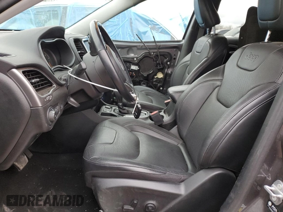 2021 Jeep Cherokee Limited with VIN 1C4PJLDX0MD144442, listed as a Copart auction lot 85568034 with 23,871 mi miles and Salvage title. Bid and sale history available at DreamBid. Image 7.