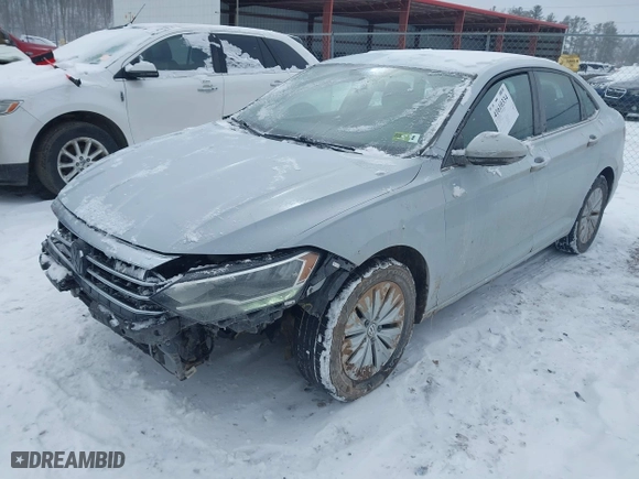 2019 Volkswagen Jetta S with VIN 3VWC57BU5KM097197, listed as a IAAI auction lot 41610334 with 112,522 mi miles. Bid and sale history available at carsss.com. Image 22.