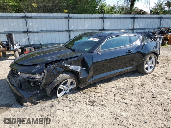 2022 Chevrolet Camaro 1LT with VIN 1G1FB1RX8N0120798, listed as a Copart auction lot 54419625 with 25,857 mi miles and Salvage title. Bid and sale history available at DreamBid. Image 1.